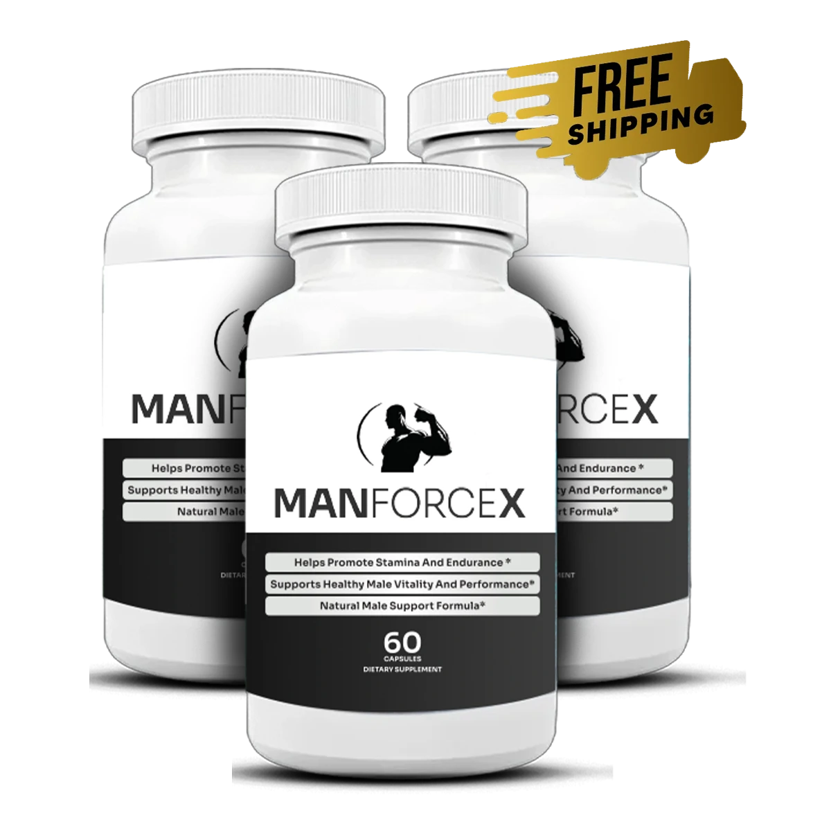ManForceX 3 Bottles - Good Value Package